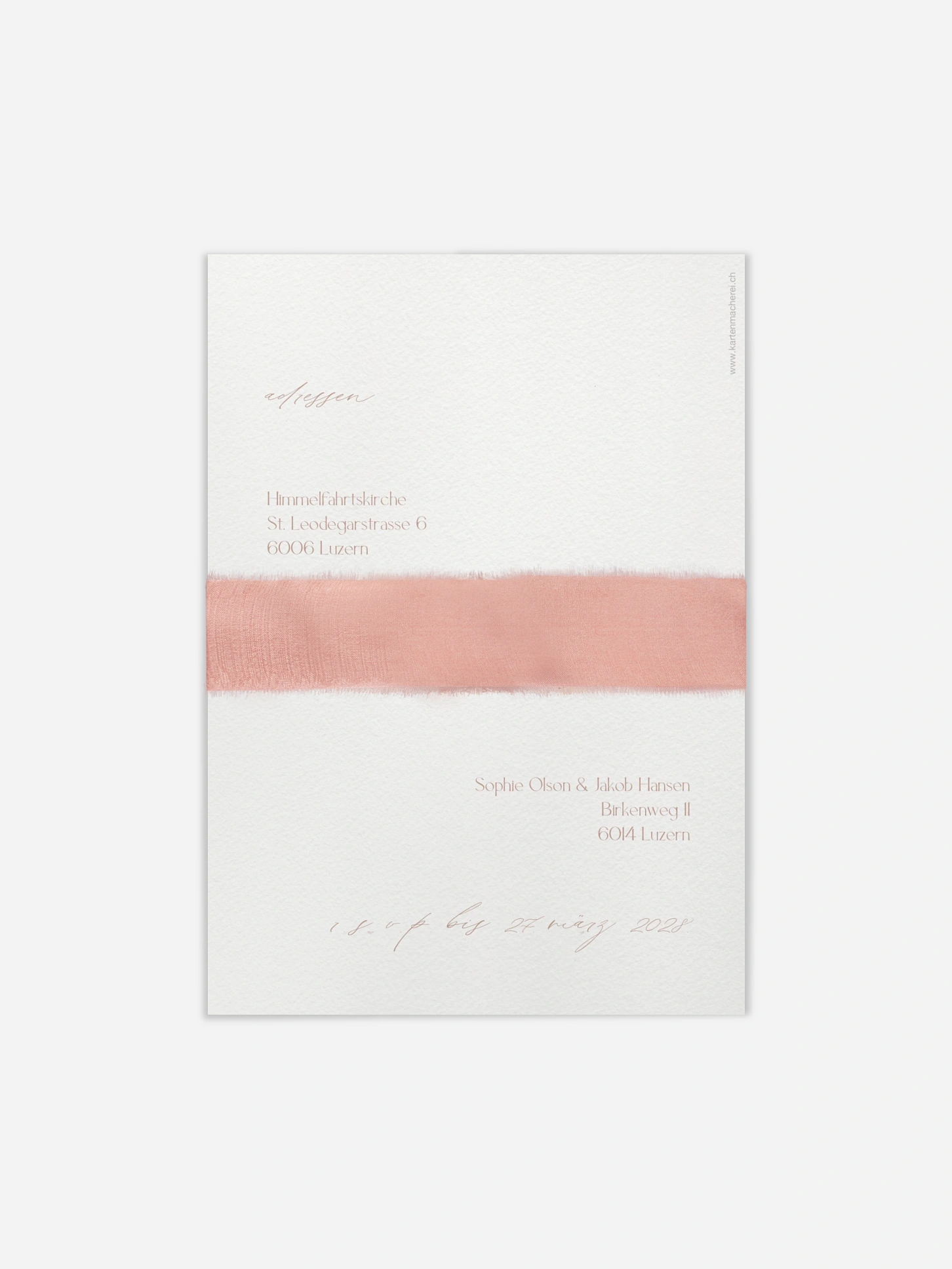 Hochzeitseinladung Garden of Love