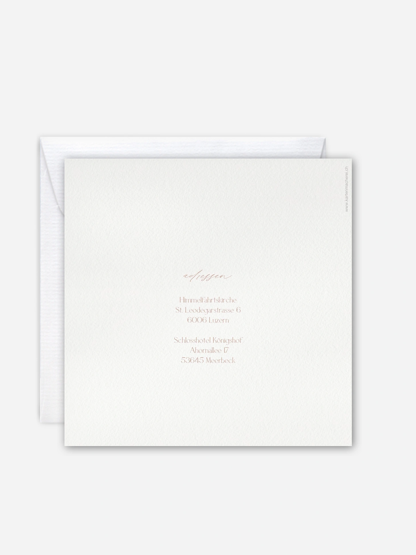 Hochzeitseinladung Garden of Love