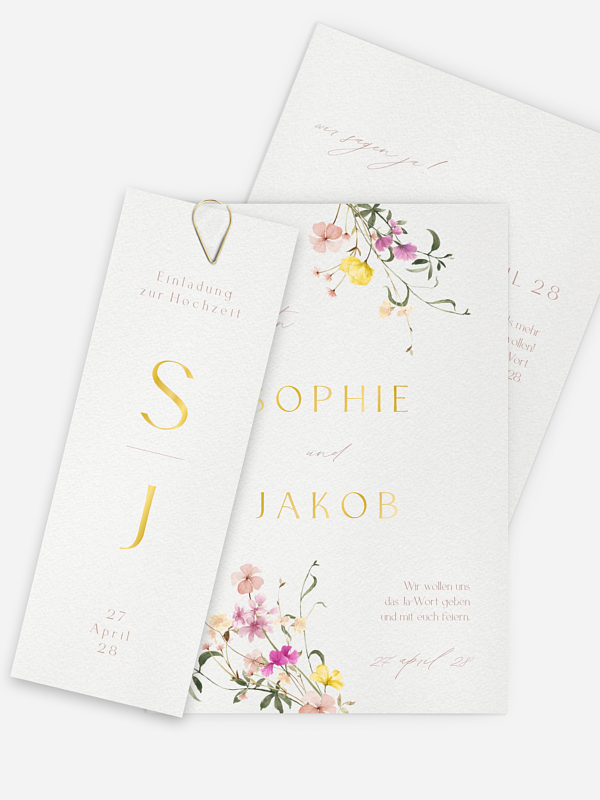 Hochzeitseinladung Garden of Love