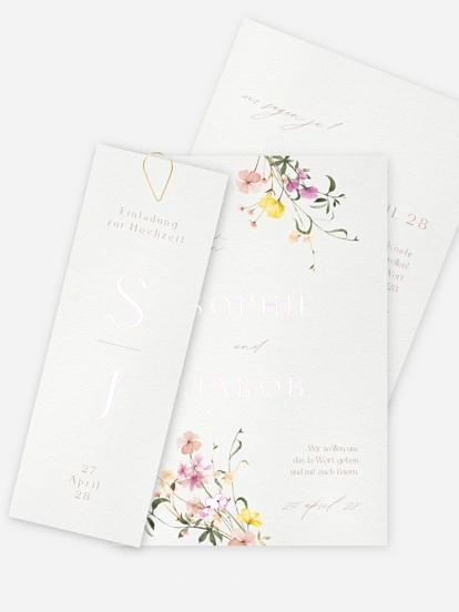 Hochzeitseinladung Garden of Love