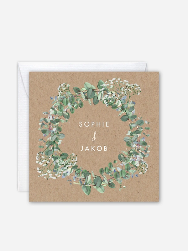 Hochzeitseinladung Gypsophila