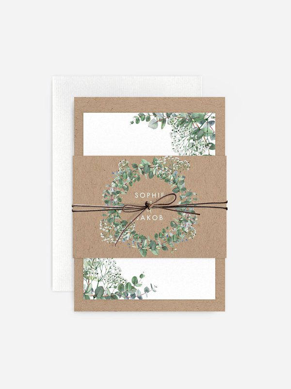 Hochzeitseinladung Gypsophila