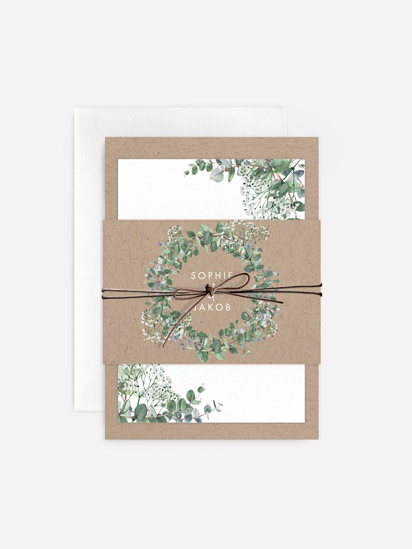 Hochzeitseinladung Gypsophila