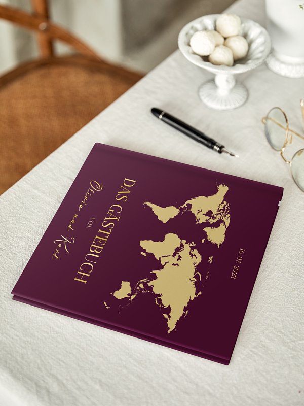 Gästebuch Reisepass