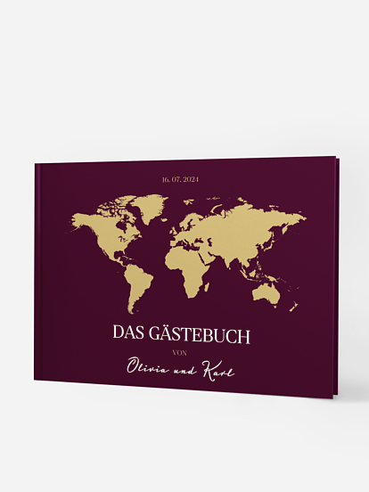 Gästebuch Reisepass