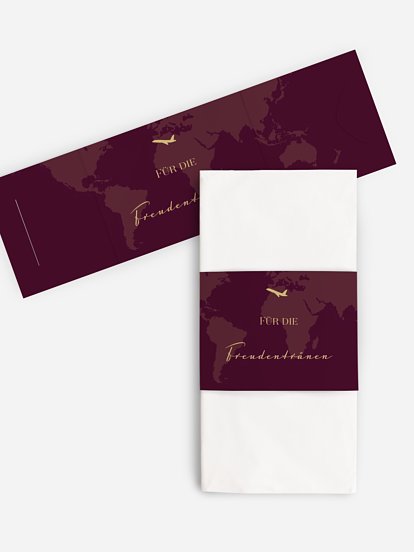 Freudentränen-Taschentücher Reisepass