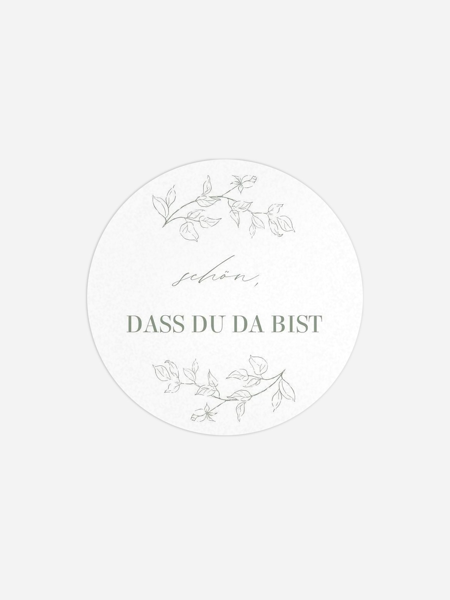 Geschenkaufkleber Hochzeit Rosalia
