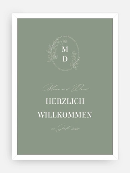 Willkommensschild Rosalia