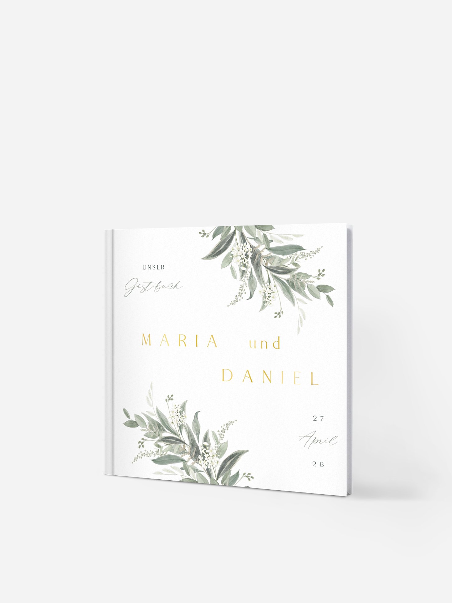 Gästebuch Leaf Love