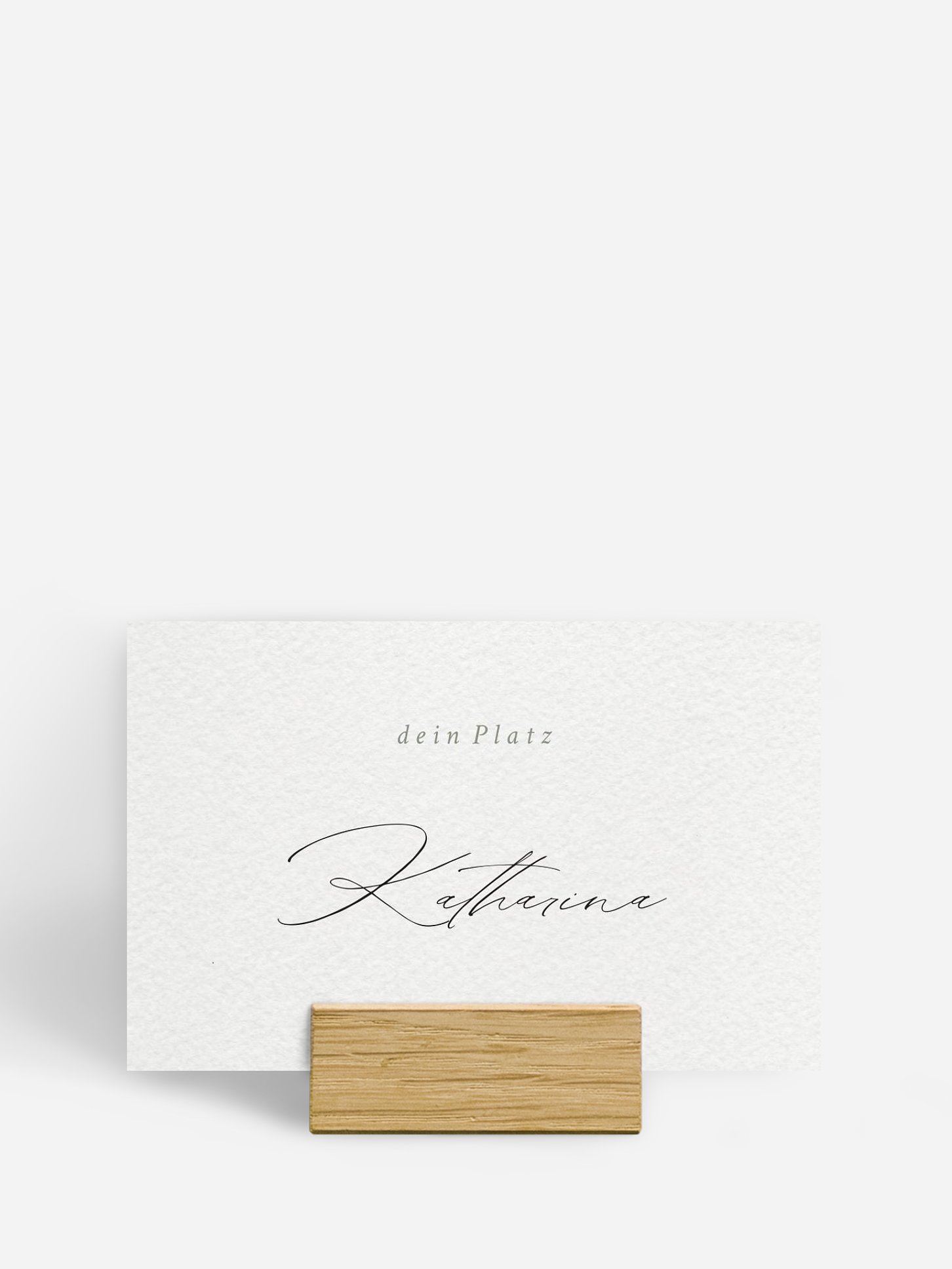 Tischkarte Hochzeit Evergreen Elegance