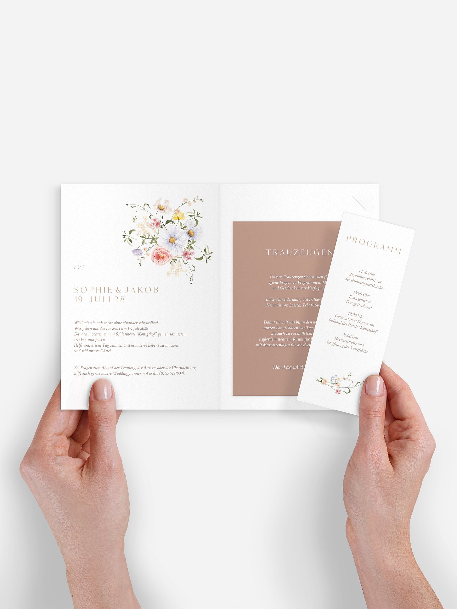 Hochzeitseinladung Awakening of Love