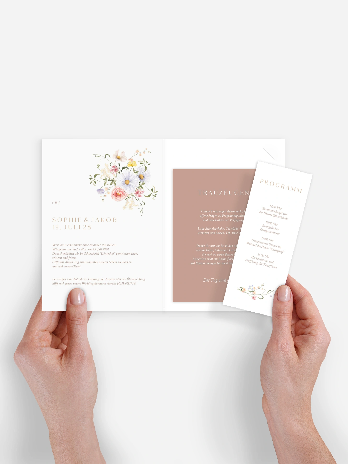 Hochzeitseinladung Awakening of Love