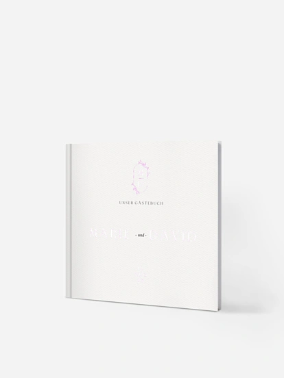 Gästebuch Elegant Romance
