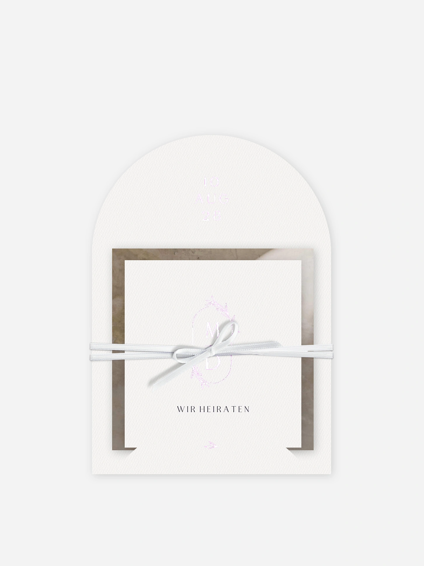 Hochzeitseinladung Elegant Romance