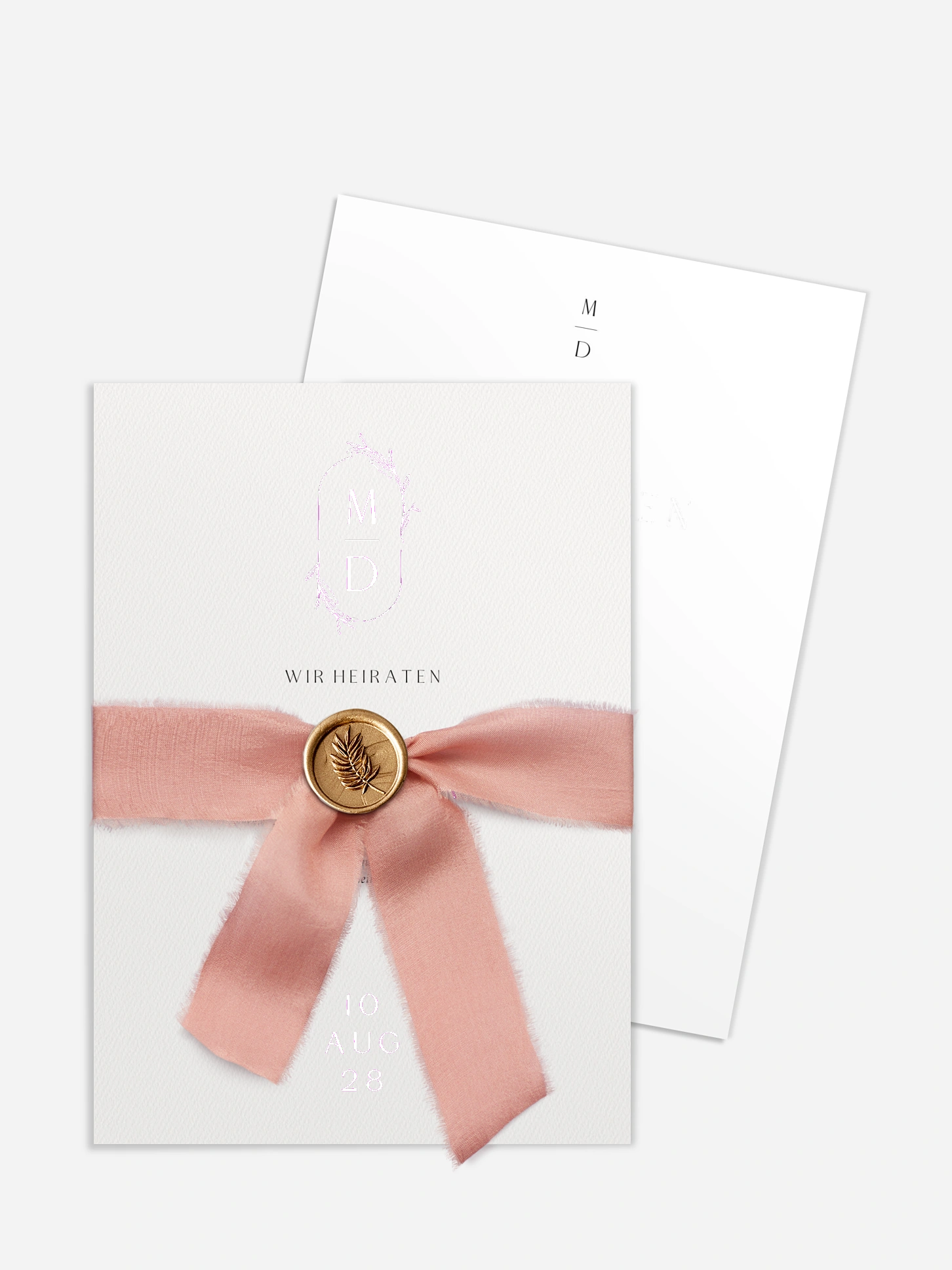 Hochzeitseinladung Elegant Romance