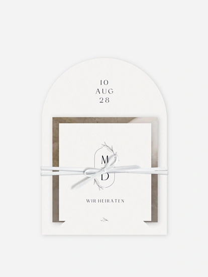 Hochzeitseinladung Elegant Romance