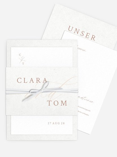 Hochzeitseinladung Eternal