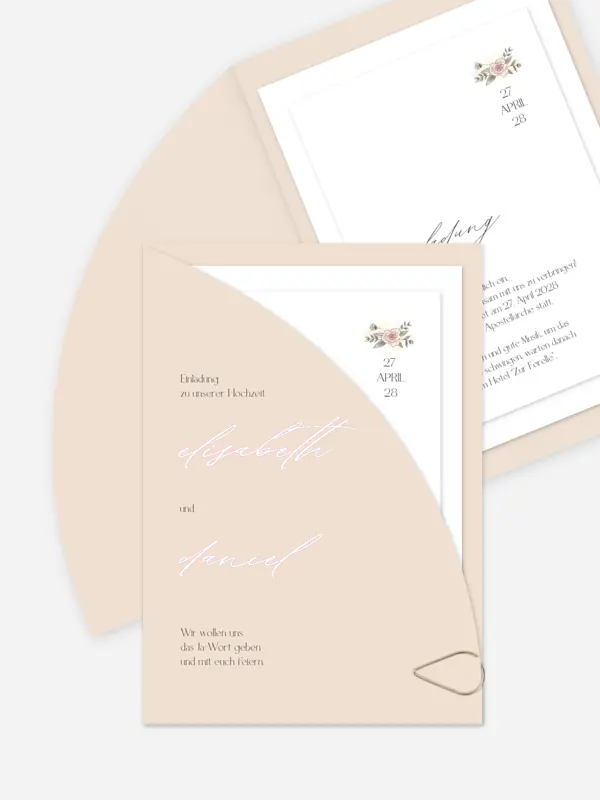 Hochzeitseinladung Soft Moments