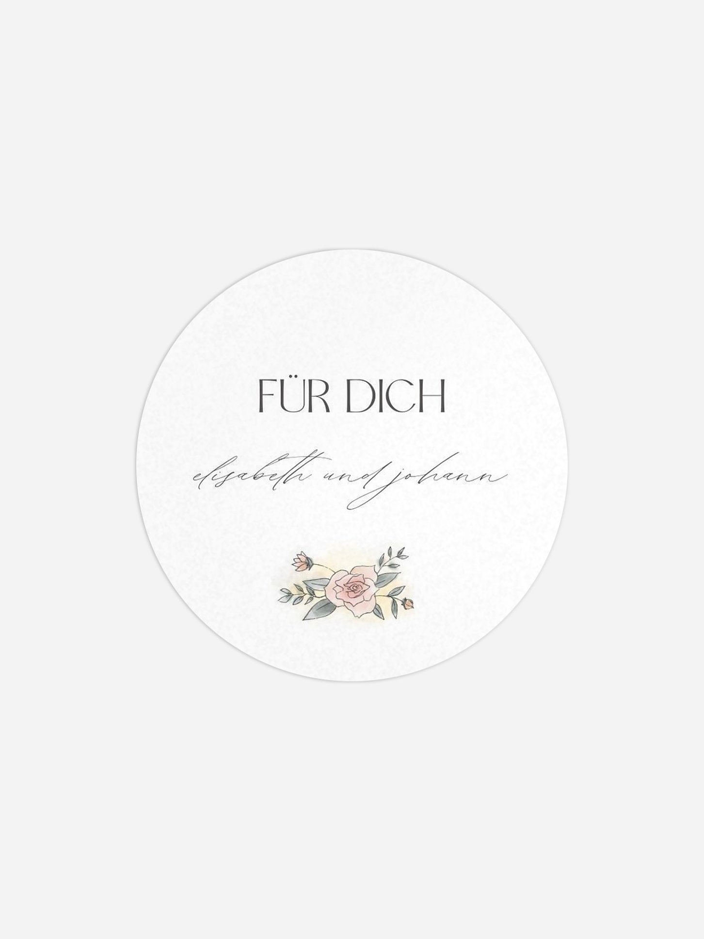 Geschenkaufkleber Hochzeit Soft Moments