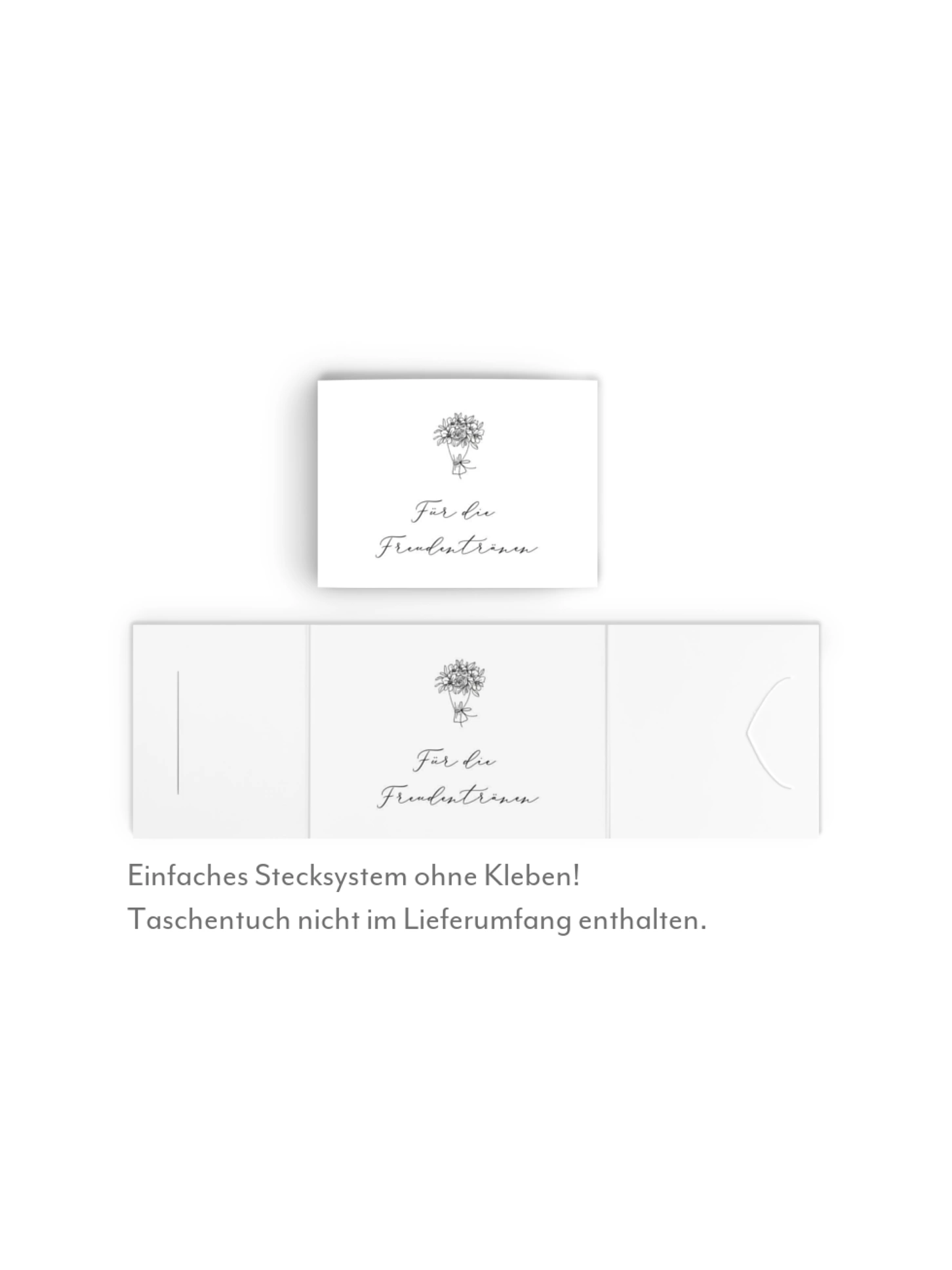 Freudentränen-Taschentücher Rendezvous