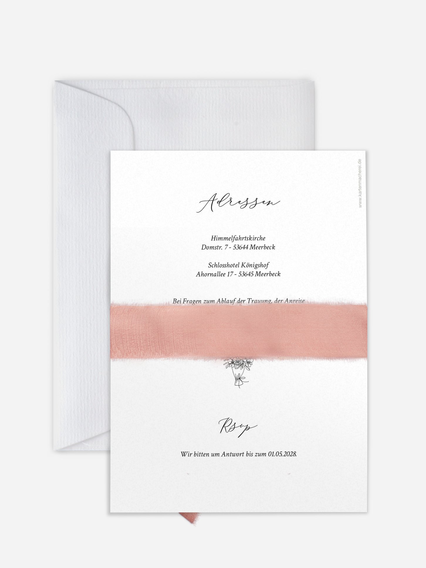 Hochzeitseinladung Rendezvous