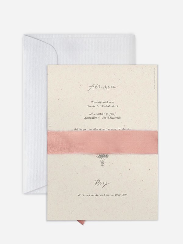 Hochzeitseinladung Rendezvous