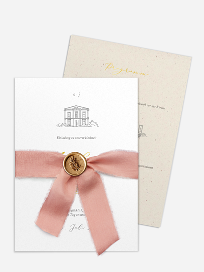 Hochzeitseinladung Rendezvous