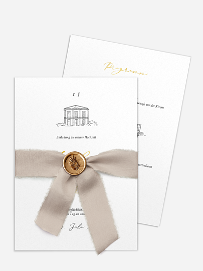 Hochzeitseinladung Rendezvous