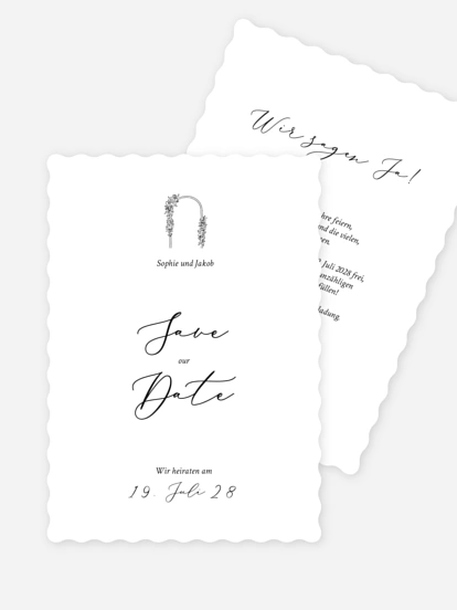 Save-the-Date Karte Rendezvous