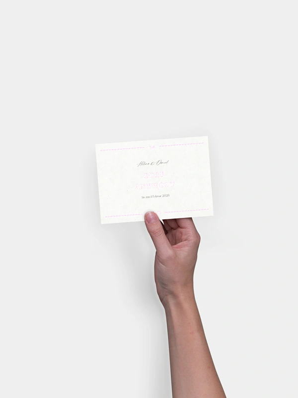 Antwortkarte Hochzeit Classic Elegance