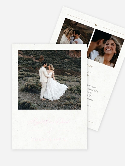 Dankeskarte Hochzeit Classic Elegance