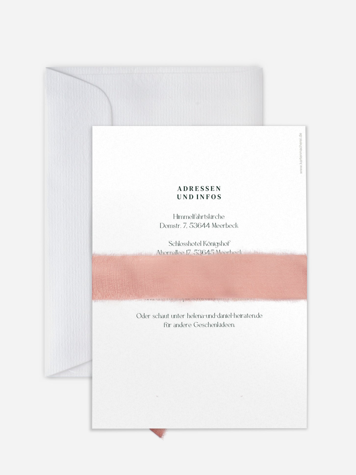 Hochzeitseinladung Classic Elegance