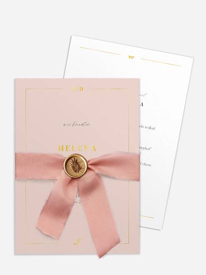 Hochzeitseinladung Classic Elegance