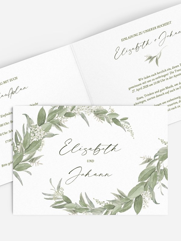Hochzeitseinladung Garden Wedding