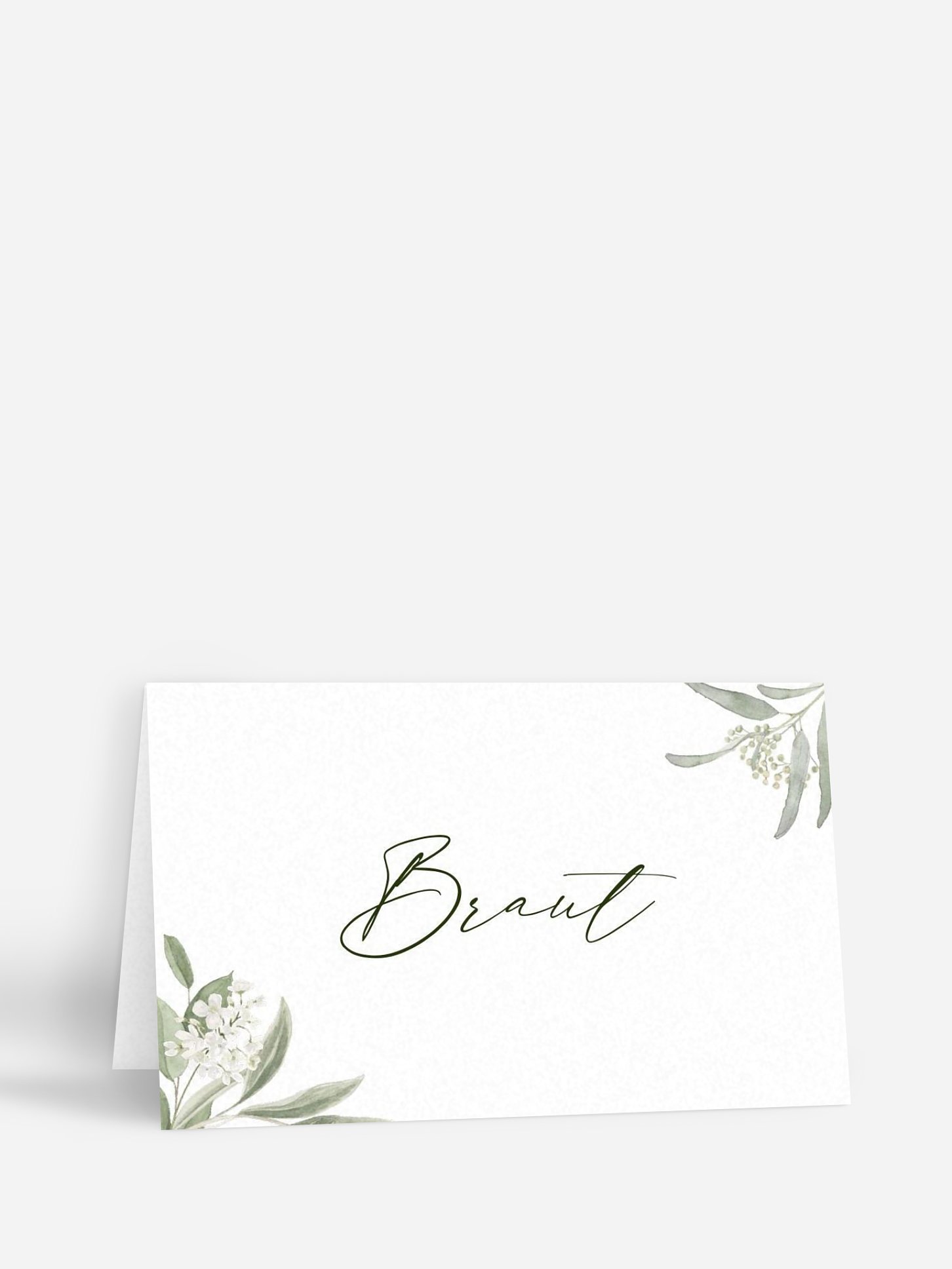 Tischkarte Hochzeit Garden Wedding