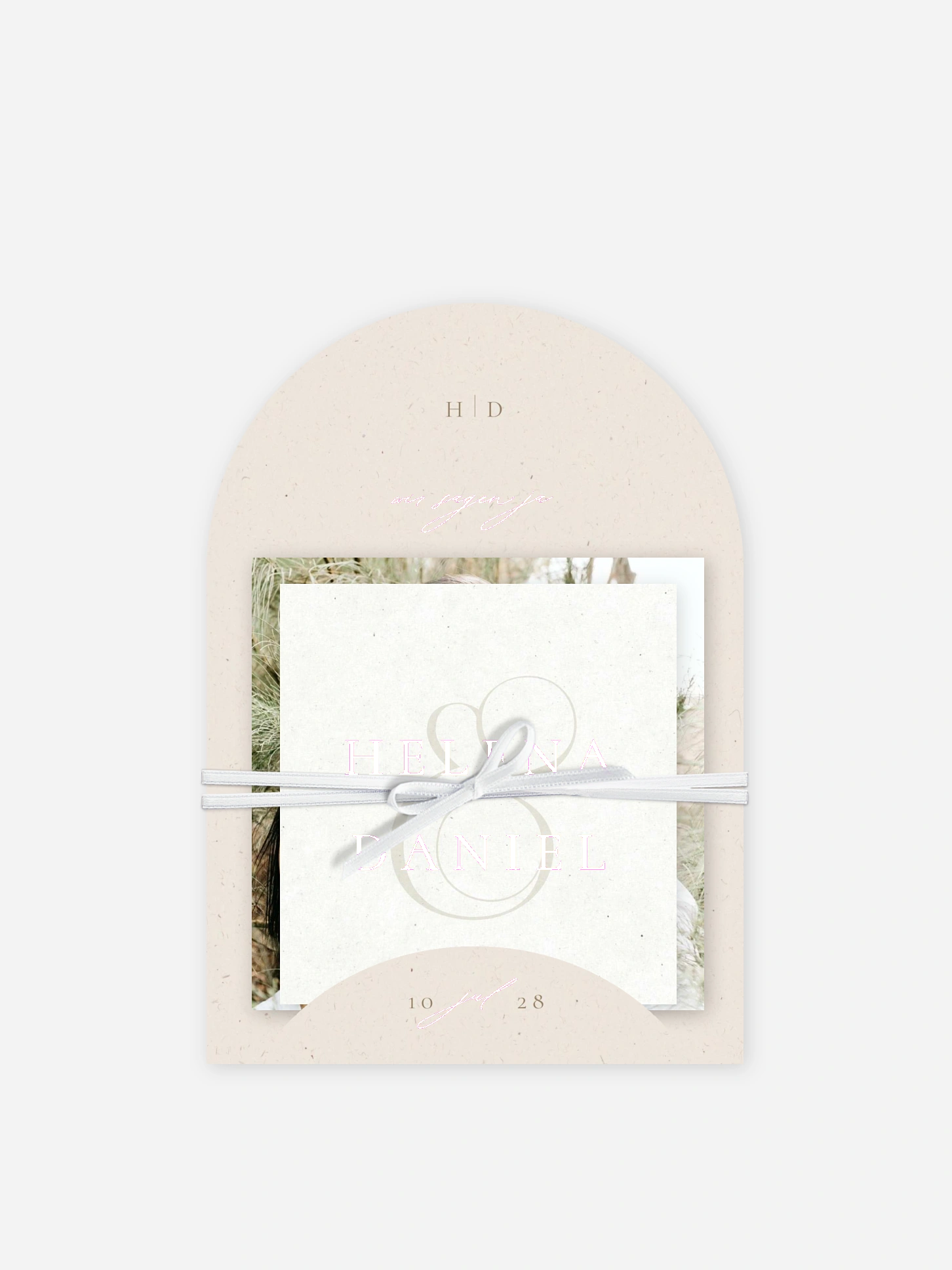 Hochzeitseinladung Classy Type