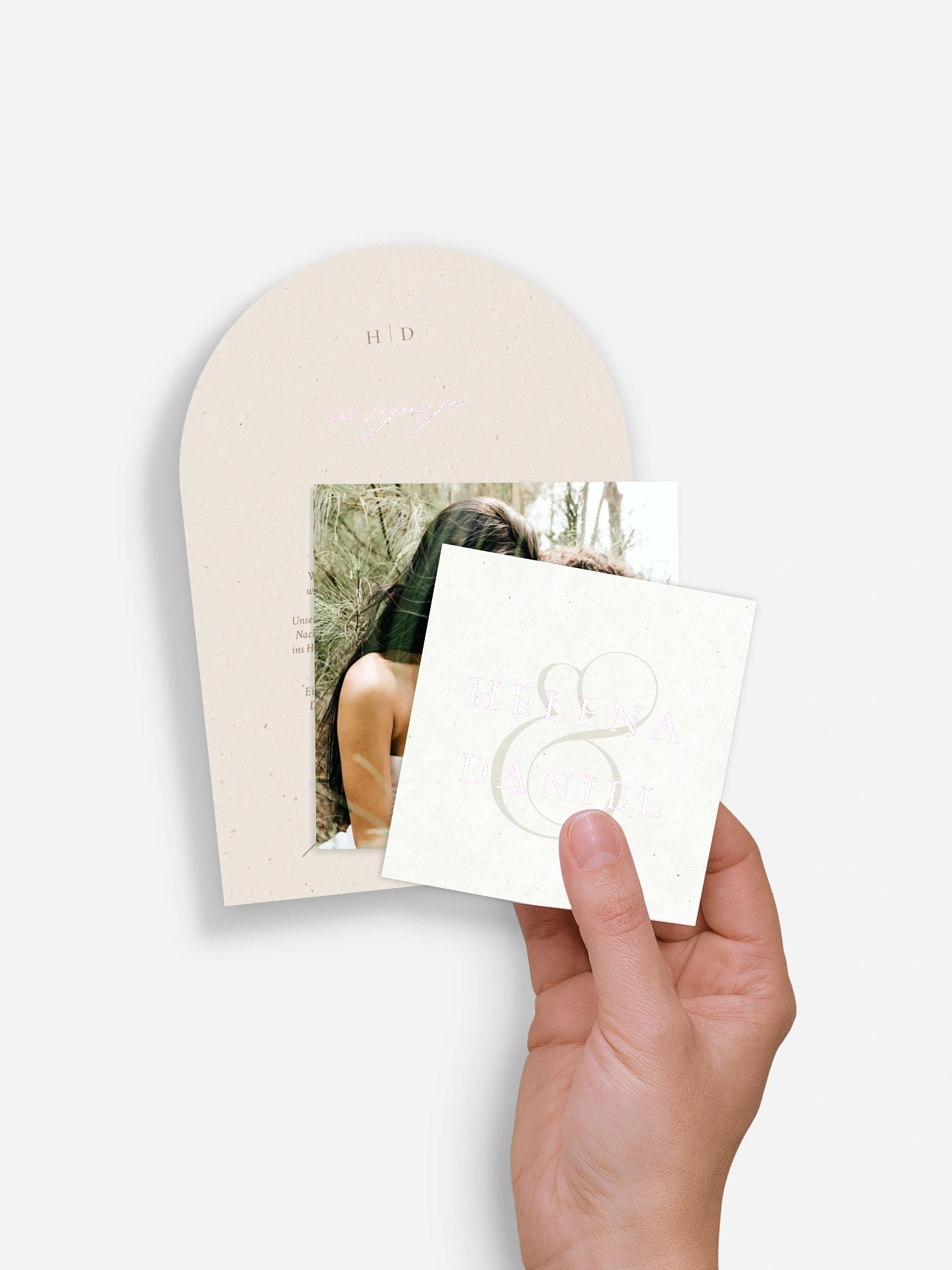 Hochzeitseinladung Classy Type
