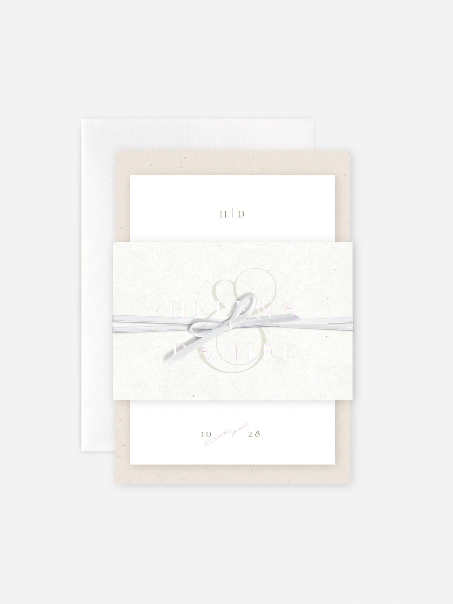 Hochzeitseinladung Classy Type