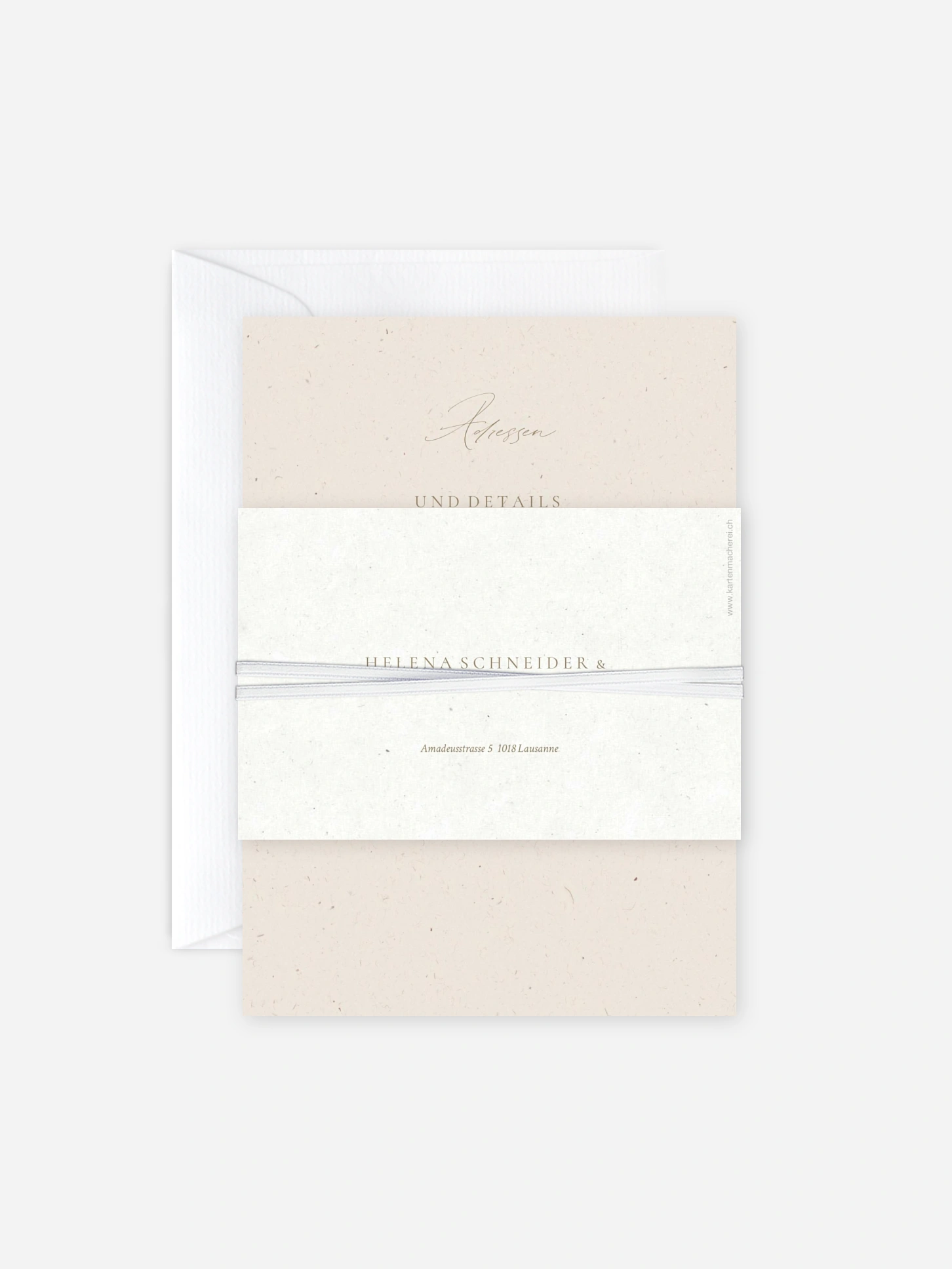 Hochzeitseinladung Classy Type