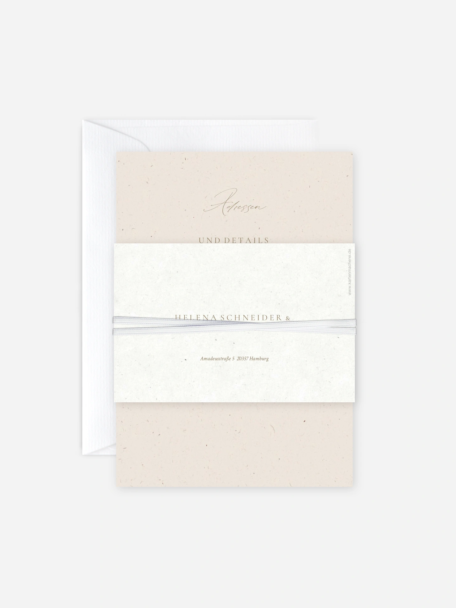 Hochzeitseinladung Classy Type