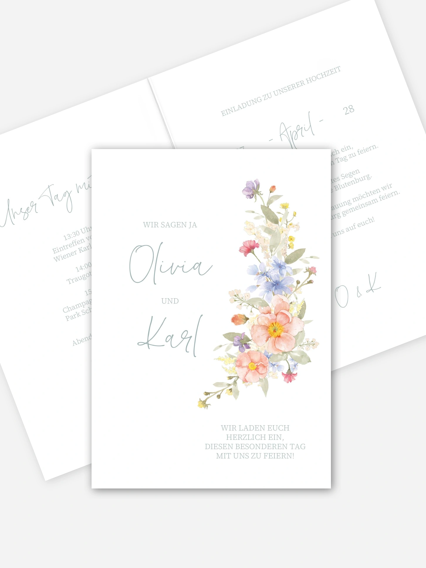 Hochzeitseinladung Promised