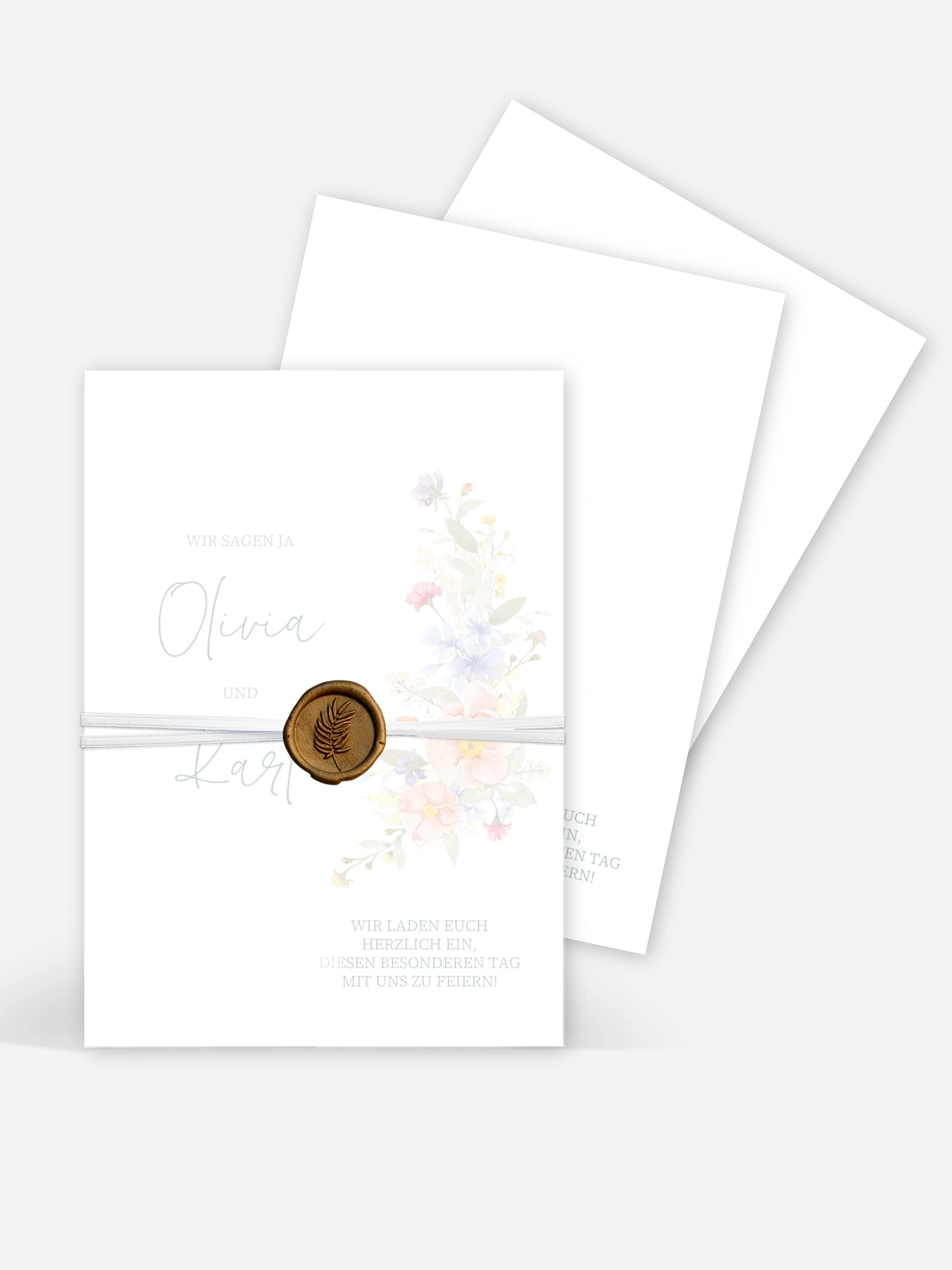 Hochzeitseinladung Promised