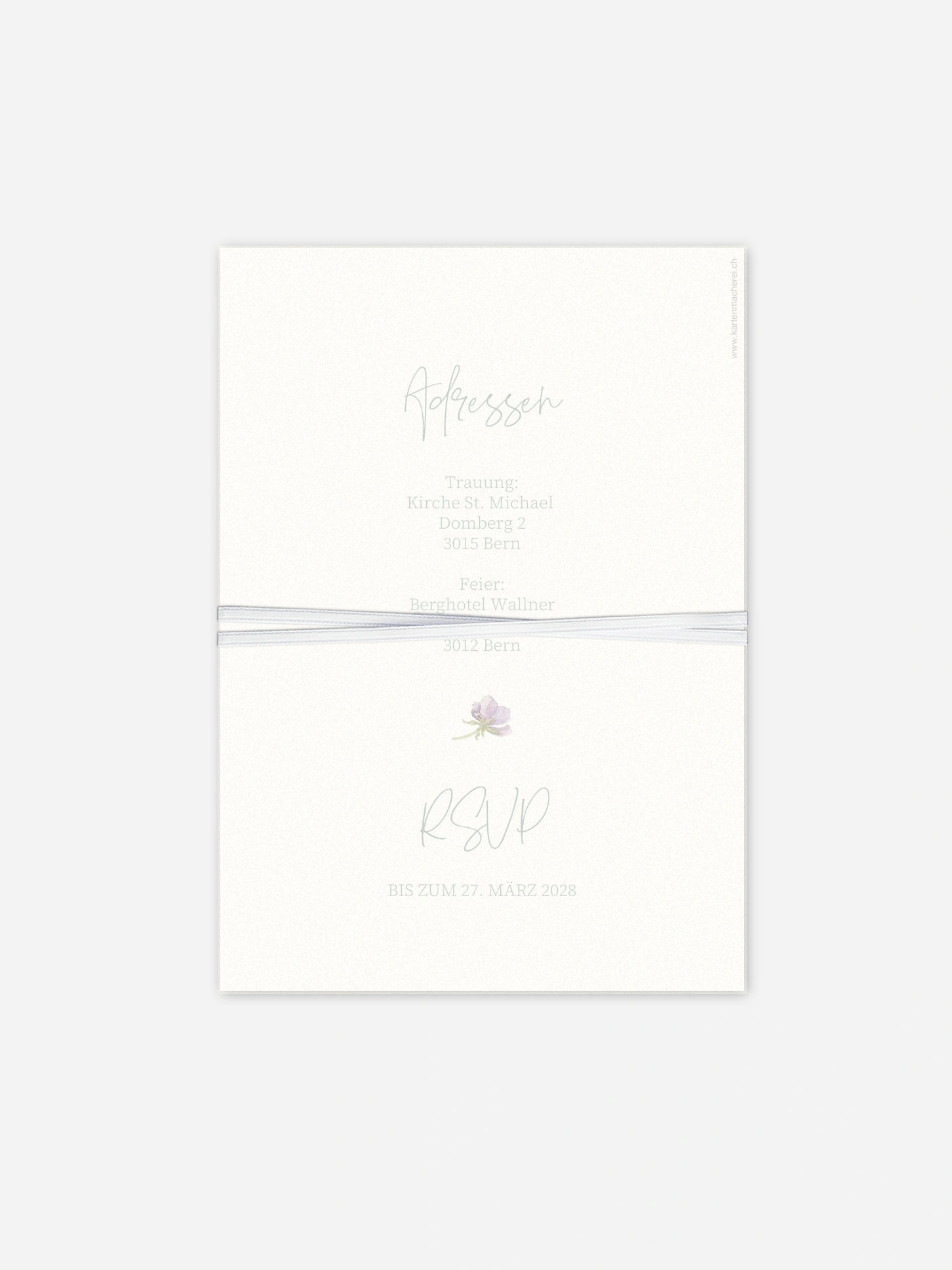 Hochzeitseinladung Promised