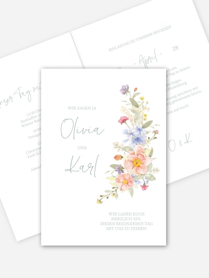 Hochzeitseinladung Promised