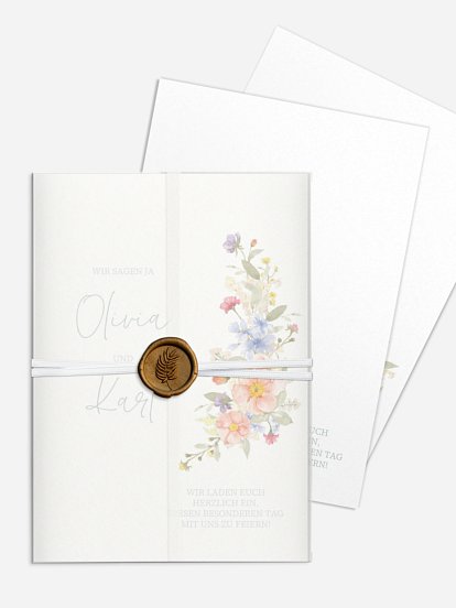 Hochzeitseinladung Promised