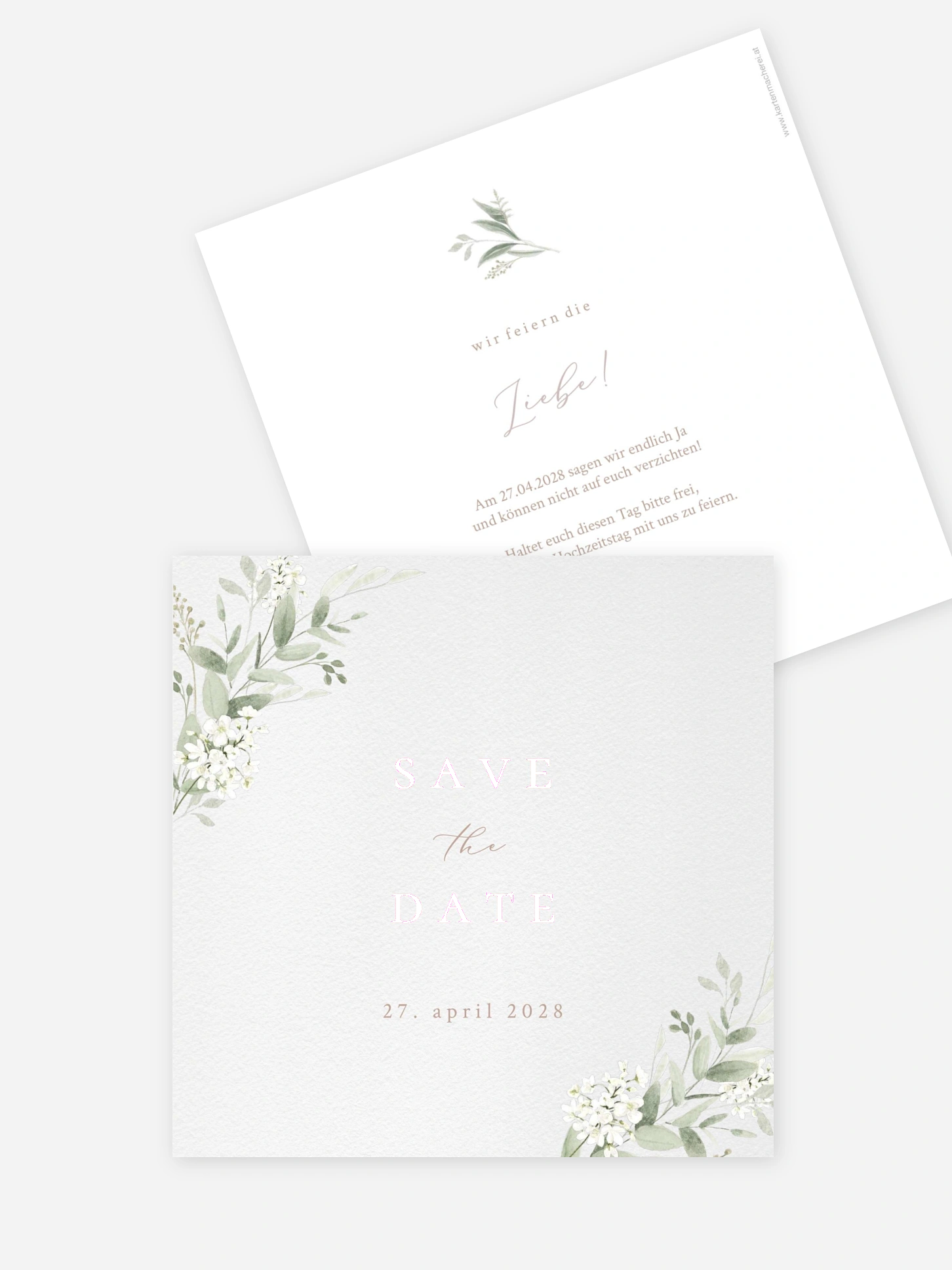 Save-the-Date Karte Beauty of Nature