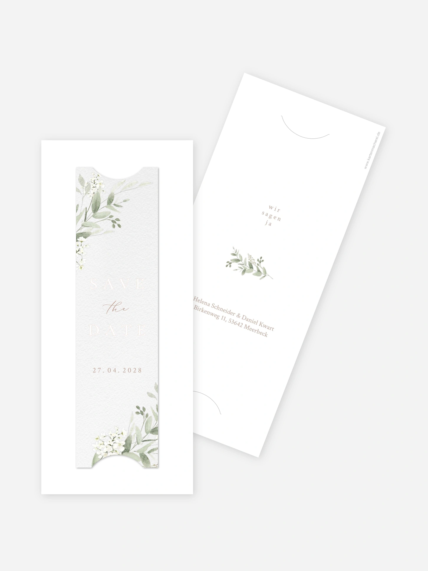Save-the-Date Karte Beauty of Nature