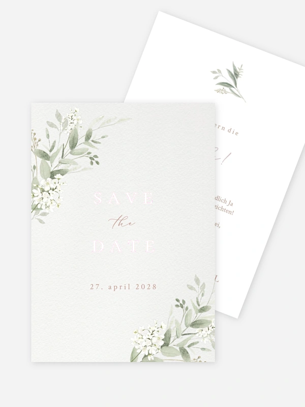 Save-the-Date Karte Beauty of Nature