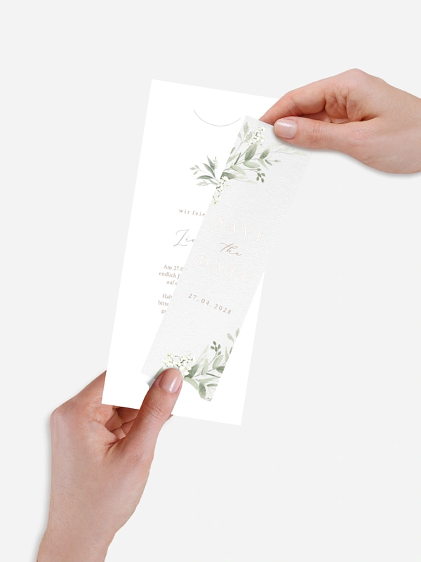 Save-the-Date Karte Beauty of Nature