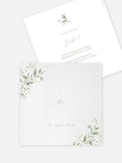 Save-the-Date Karte Beauty of Nature